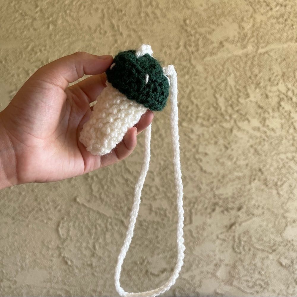 custom crochet mushroom bag